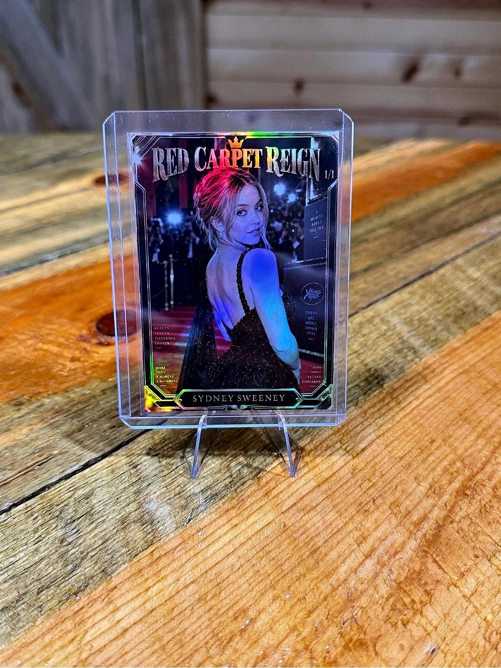 Sydney Sweeney Red Carpet Reign Exclusive 1/1 Custom Card